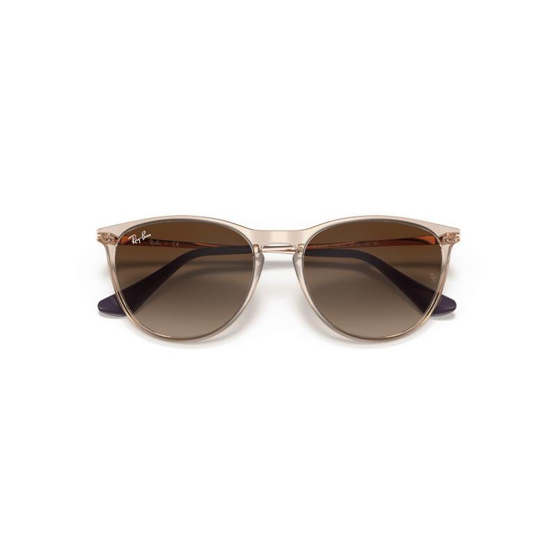 Óculos De Sol Para Crianças Ray-ban Feminino 0rj9060s Junior Erika Transparent Light